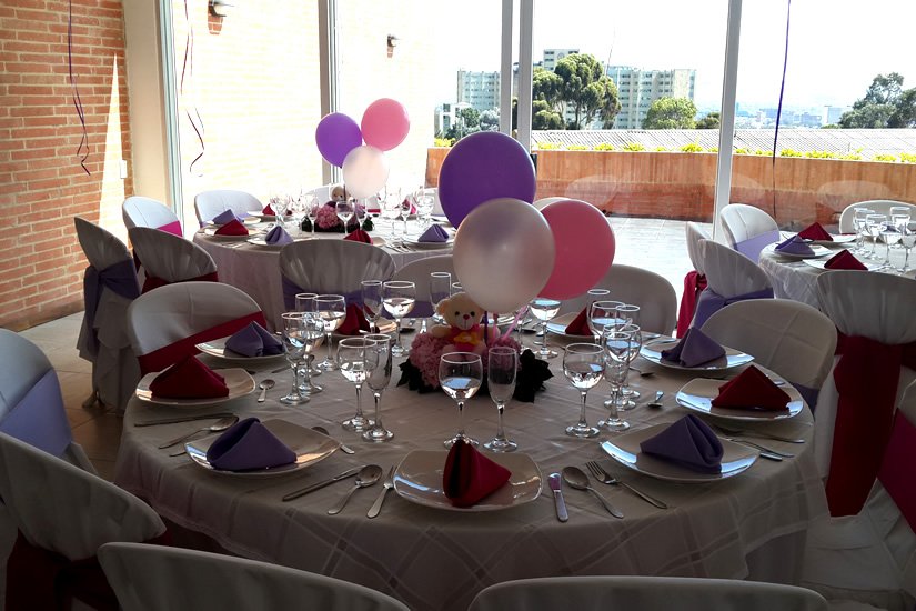 planes todo incluido para bautizo niño o niña decoración 